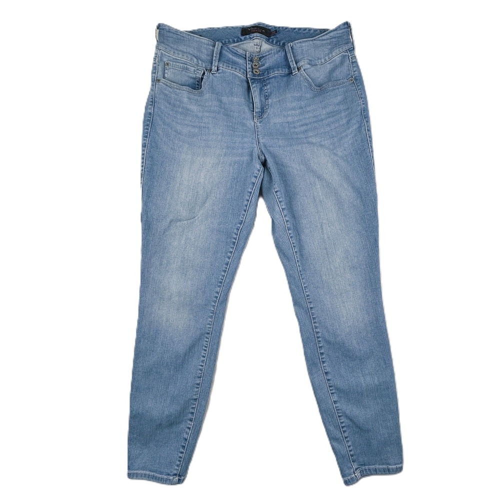 Torrid Premium Jeggings Stretch Skinny Womens 18R Blue Medium Wash Denim Jeans‎